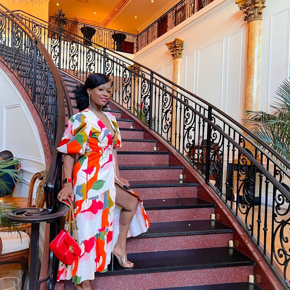 Hutch Floral Wrap Maxi Dress | Worn Once | Excellent Condition